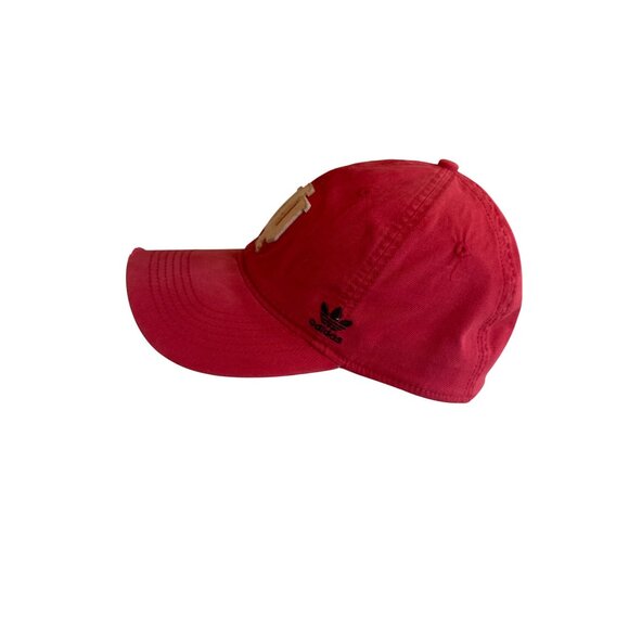 Adidas Red Indiana Hoosiers Adjustable Baseball Cap  Embroidered IU Logo & Text - Picture 2 of 8